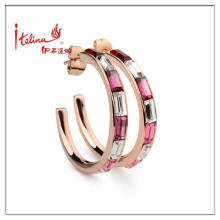 Wholesale Dubai popular party jewelry hoop earrings